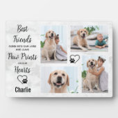 Marbella Pet Memorial Foto Collage Keepake Fotoplatte (Vorderseite)