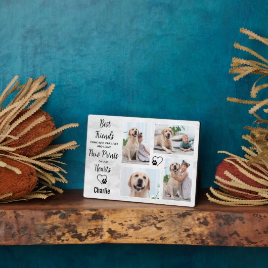 Marbella Pet Memorial Foto Collage Keepake Fotoplatte (Seite)