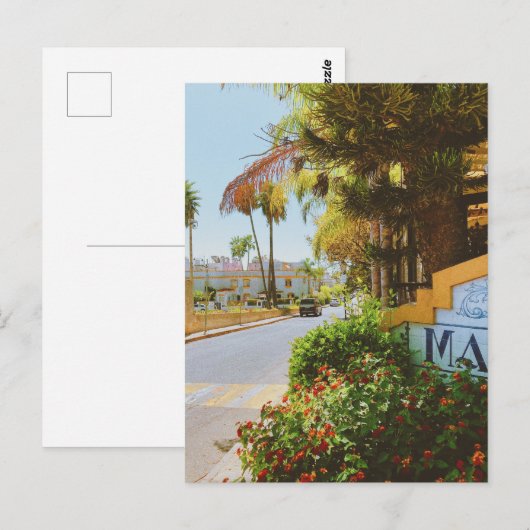 Marbella Postkarte (Vorne/Hinten)