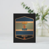 Marbella Postkarte (Stehend Vorderseite)