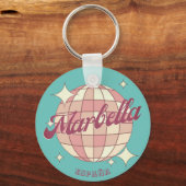 Marbella Spanien Kanarische Insel Souvenir Schlüsselanhänger (Vorderseite)