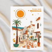 Marbella Spanien - Paradies für Kletterhexen: Postkarte