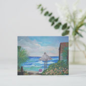 Marbella, Spanien Postkarte (Stehend Vorderseite)