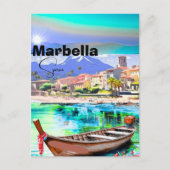 Marbella Spanien Reise Postkarten Kunst, Spanien R (Vorderseite)