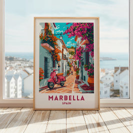 Marbella Spanien Reisen Plakate Wand an Wand Kunst
