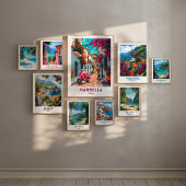Marbella Spanien Reisen Plakate Wand an Wand Kunst