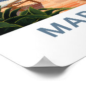 Marbella Spanien Reisen Print Poster (Ecke)