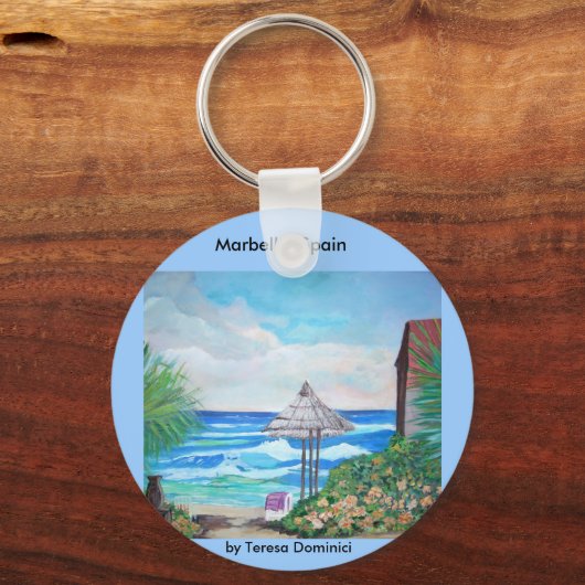 Marbella, Spanien Schlüsselanhänger (Vorderseite)