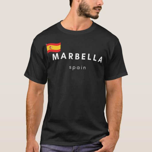 Marbella Spanien T-Shirt (Vorderseite)