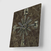 Marbella Tile Sunburst Dial Wall Uhr (Winkel)