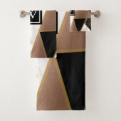 Marbellfoil Geometric Mosaic Badhandtuch Set (Insitu)