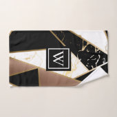 Marbellfoil Geometric Mosaic Badhandtuch Set (Handtuch)