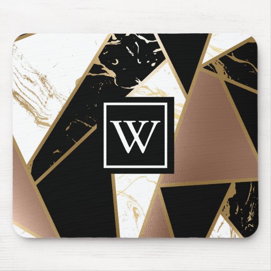 Marbellfoil Geometric Mosaic Mousepad (Vorne)