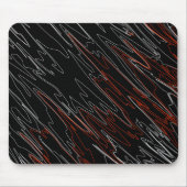 Marbile Black Red Mousepad (Vorne)