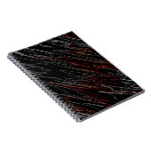 Marbile Black Red Notizblock (Rechte Seite)