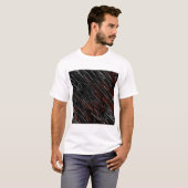 Marbile Black Red T-Shirt (Vorne ganz)