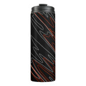 Marbile Black Red Thermosbecher (Vorderseite)