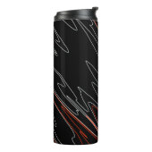 Marbile Black Red Thermosbecher (Nach links gedreht)
