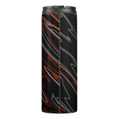 Marbile Black Red Thermosbecher (Rückseite)