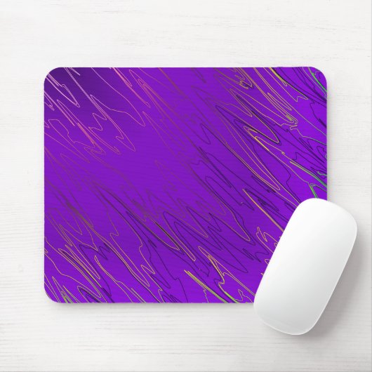 Marbile Lila Mouse Pad Mousepad (Mit Mouse)