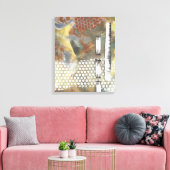 Marbile Pixel II Leinwanddruck (Insitu (Wohnzimmer))