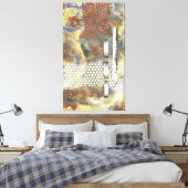 Marbile Pixel II Leinwanddruck (Insitu (Schlafzimmer))