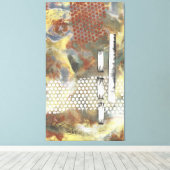 Marbile Pixel II Leinwanddruck (Insitu (Holzboden))