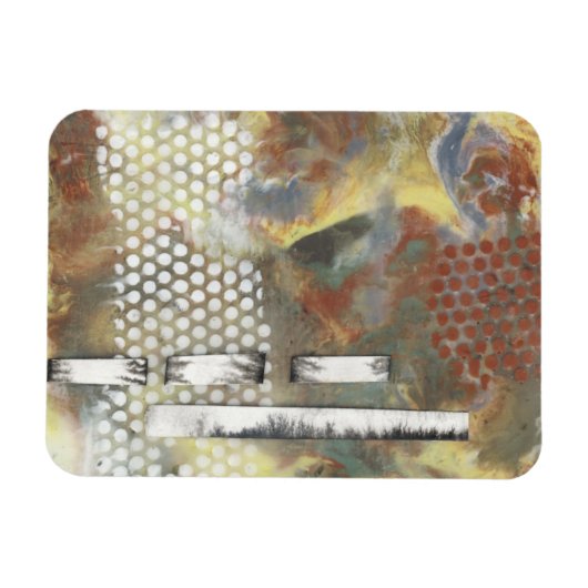 Marbile Pixel II Magnet (Horizontal)