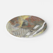 Marbile Pixel II Pappteller (Schrägansicht)