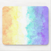Marbile Wirbel Boho Abstrakt Genderfaun Pride Flag Mousepad (Vorne)