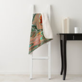 Marble abstract acrylic background. Marbling artwo Sherpadecke (Beispiel)