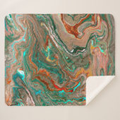 Marble abstract acrylic background. Marbling artwo Sherpadecke (Vorderseite (Horizontal))