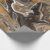 Marble abstract acrylic background. Nature marblin Geschenkpapier (Ecke)