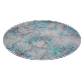 MARBLE ABSTRAKT ART DECO TRAUMSCHNITTSTELLE SCHNEIDEBRETT (Ecke)