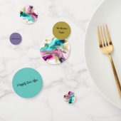 Marble Abstrakt Confetti Konfetti (Gruppe)