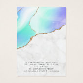 Marble Agate Multi Stud Ohrringe Display Card (Rückseite)