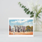 Marble Arch London Vintage Postkarte (Stehend Vorderseite)