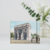 Marble Arch London Vintage Postkarte (Stehend Vorderseite)
