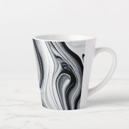 Marble aus gedämpften Tinten - zeitlose Eleganz Milchtasse