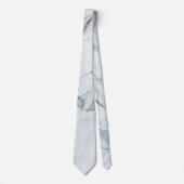 Marble Background Neck Tie Krawatte (Vorderseite)