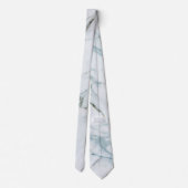 Marble Background Neck Tie Krawatte (Rückseite)