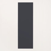 Marble Black Gold Personalize Yogamatte (Rückseite)