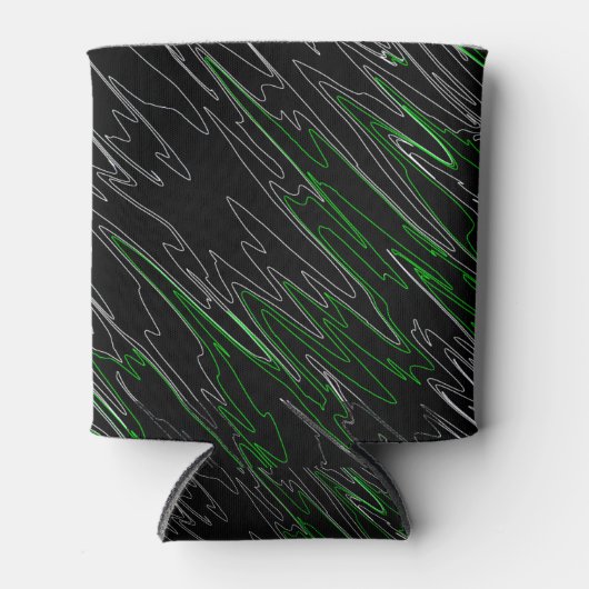 Marble Black Green Dosenkühler (Vorderseite)