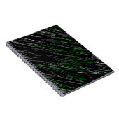 Marble Black Green Notizblock (Rechte Seite)