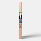 Marble Blue Geode Gold Glitzer Case-Mate iPhone Hülle (Rückseite / Rechts)