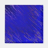 Marble Blue Magnet (Vorne)