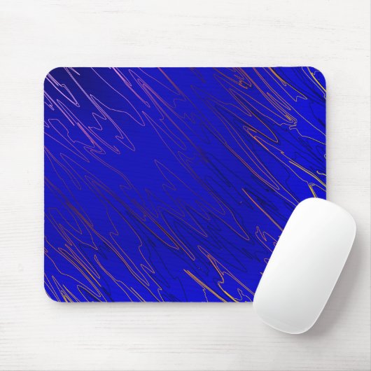 Marble Blue Mousepad (Mit Mouse)