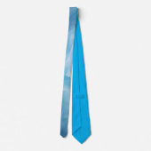 Marble Blue Neck Tie Krawatte (Rückseite)
