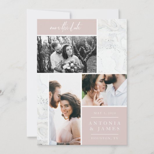 MARBLE BOXES SAVE THE DATE (Vorderseite)