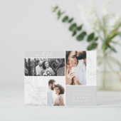 MARBLE BOXES SAVE THE DATE KARTE (Stehend Vorderseite)